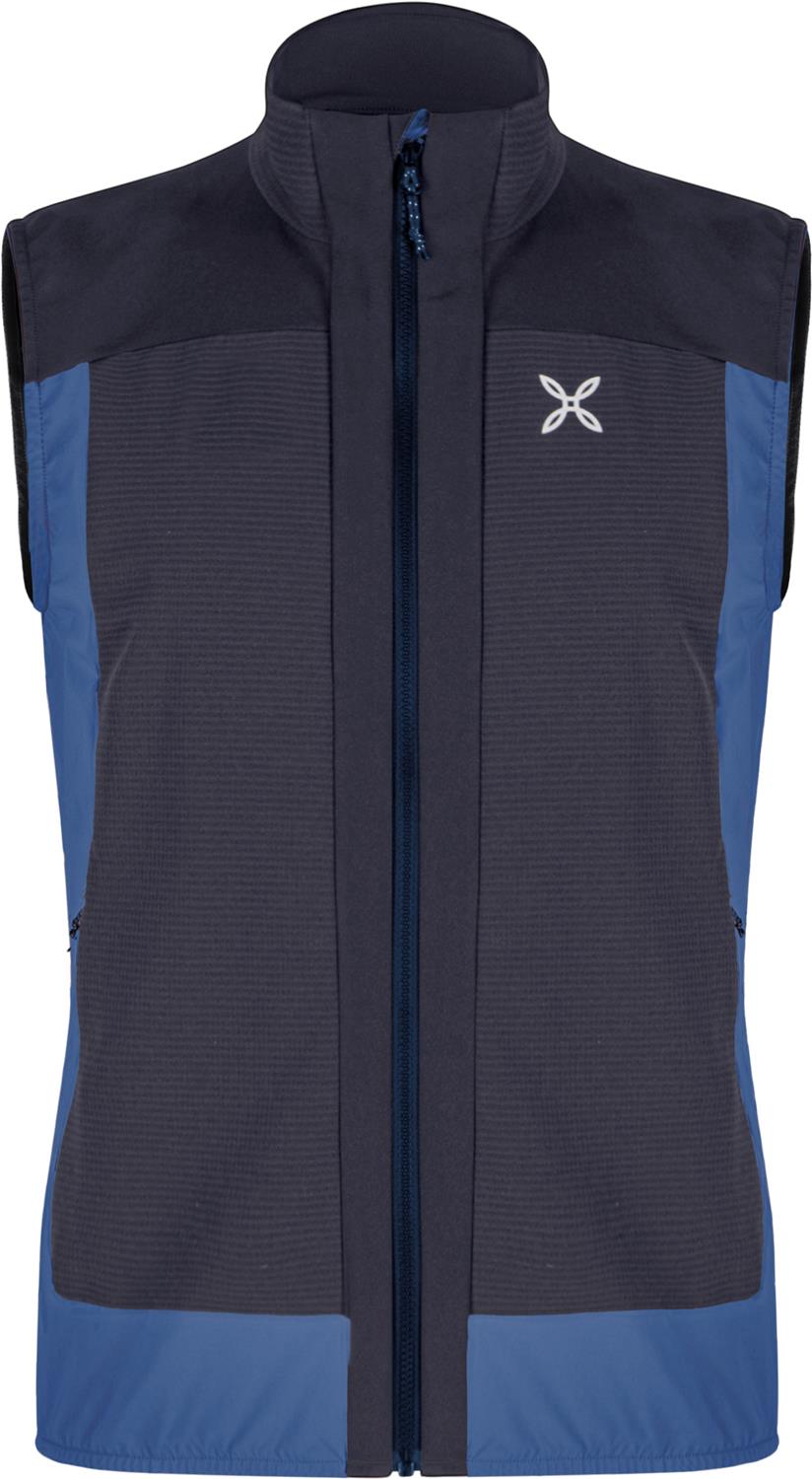 Montura - DOLOMITI WIND VEST — GRAPHITE BLUE/B.BLUE — Vista frontale 1