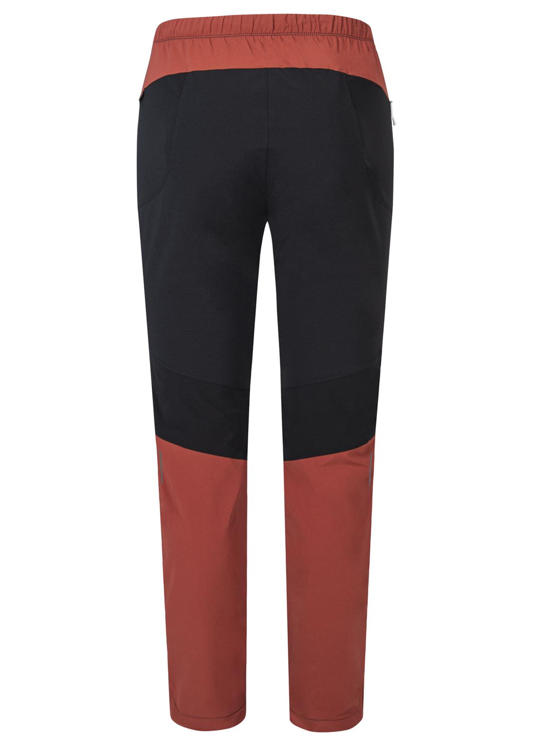 Montura - OUTLINE PANTS — NERO/TOBACCO — Vista posteriore 3