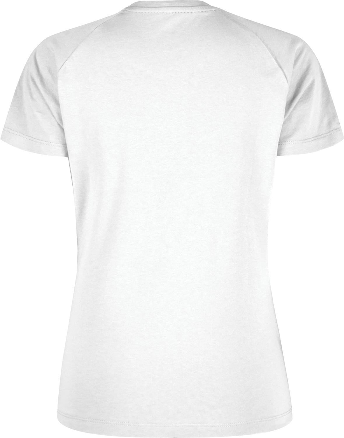 Montura - MINIMAL LOGO T-SHIRT WOMAN — WHITE — Vista posteriore 2