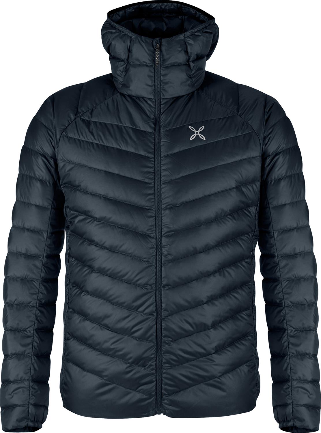 Montura - BREEZE HOODED DUVET JACKET — BLUEBERRY — Vista frontale 1