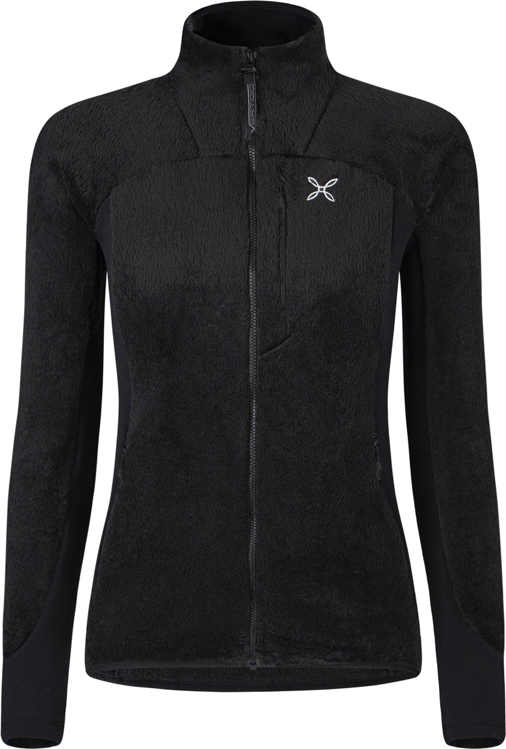 Montura - NORDIC FLEECE 2 JACKET WOMAN — BLACK — Vista frontale 1