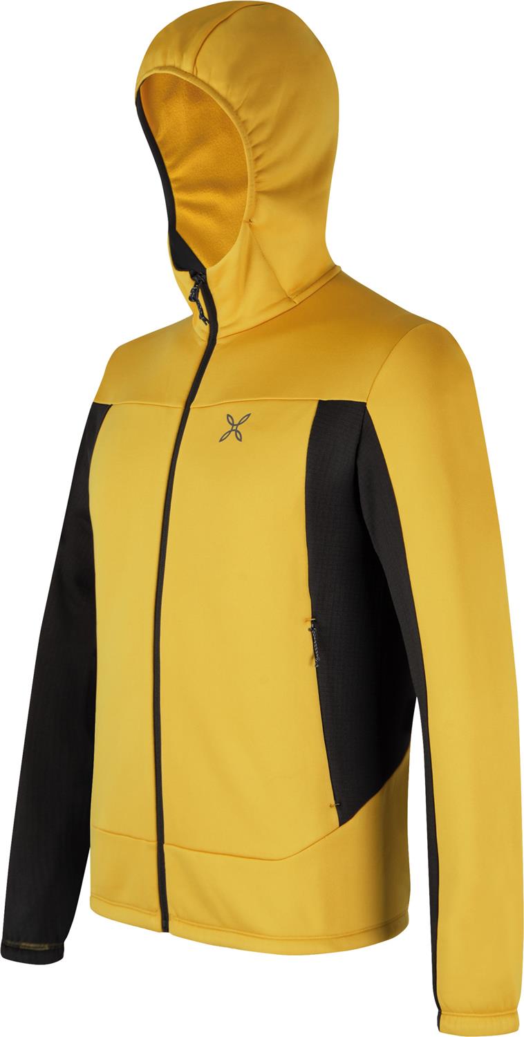 Montura - PULSE HOODED MAGLIA — MUSTARD — Immagine 2