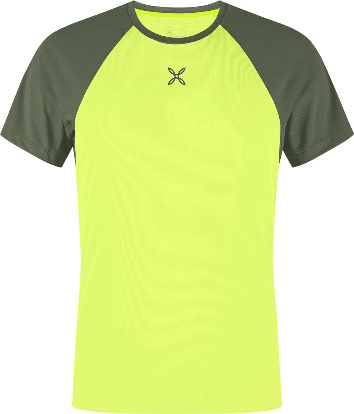 Montura - OUTDOOR 3 T-SHIRT — SUNNY LIME/VERDE SALVIA — Vista frontale 1