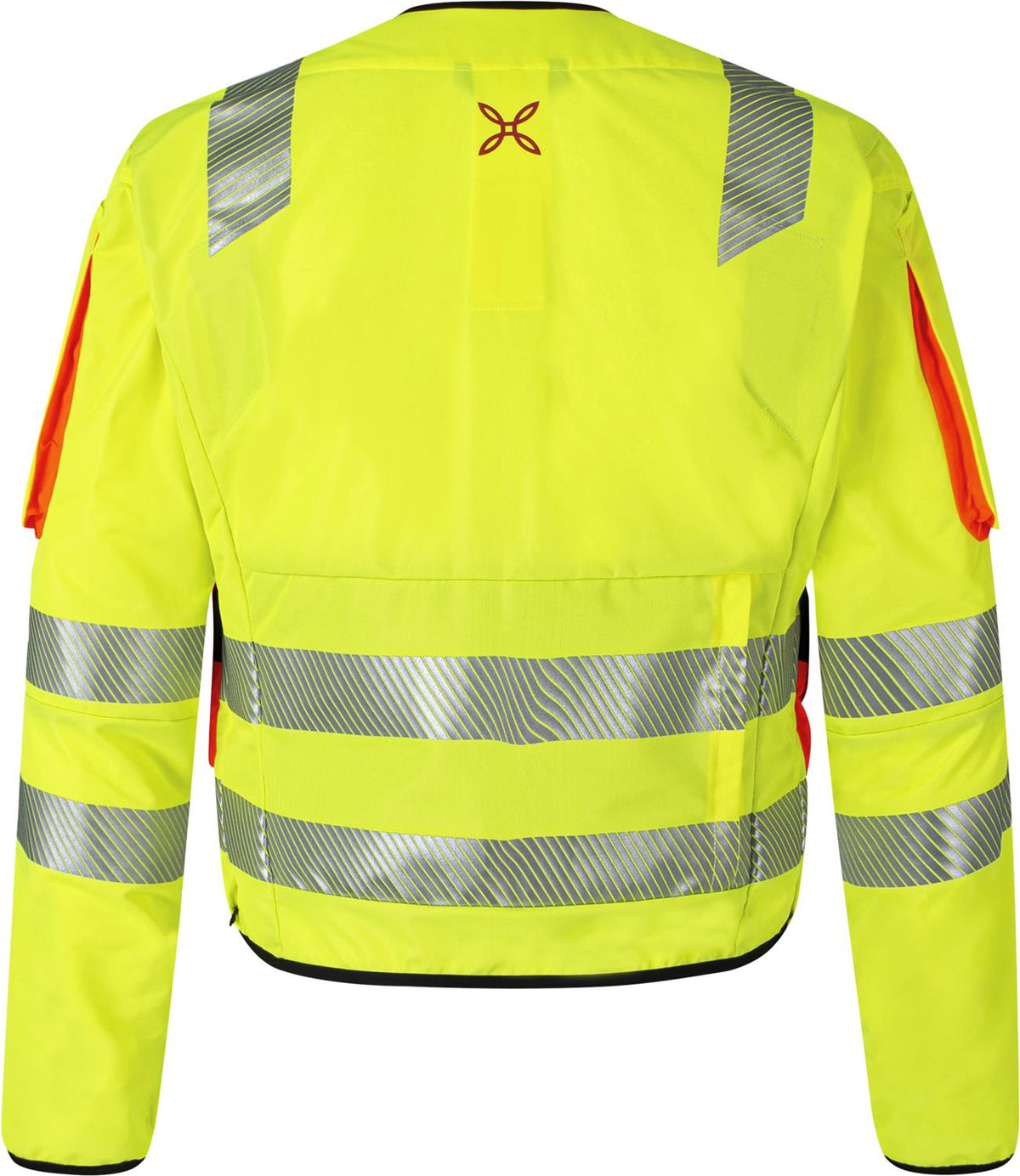 Montura - OPERATOR CE 2.0 JACKET — GIALLO FLUO/ARANCIO FLUO — Vista posteriore 3