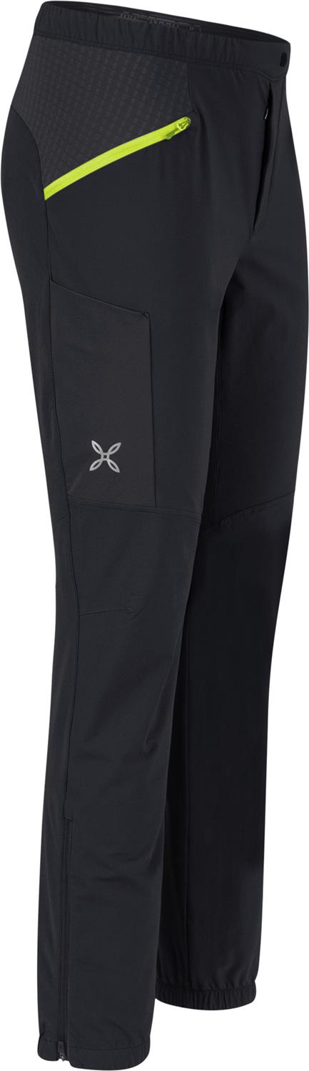 Montura - PEAK PANTS — BLACK/SUNNY LIME — Immagine 2