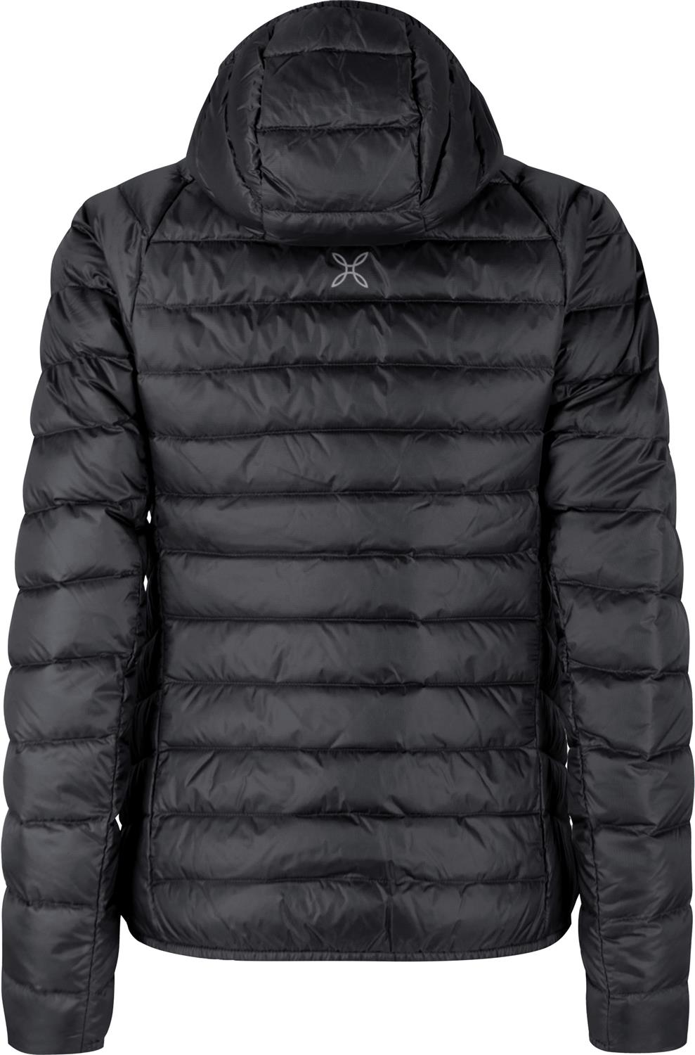 Montura - BREEZE HOODED DUVET JACKET WOM — BLACK — Vista posteriore 3