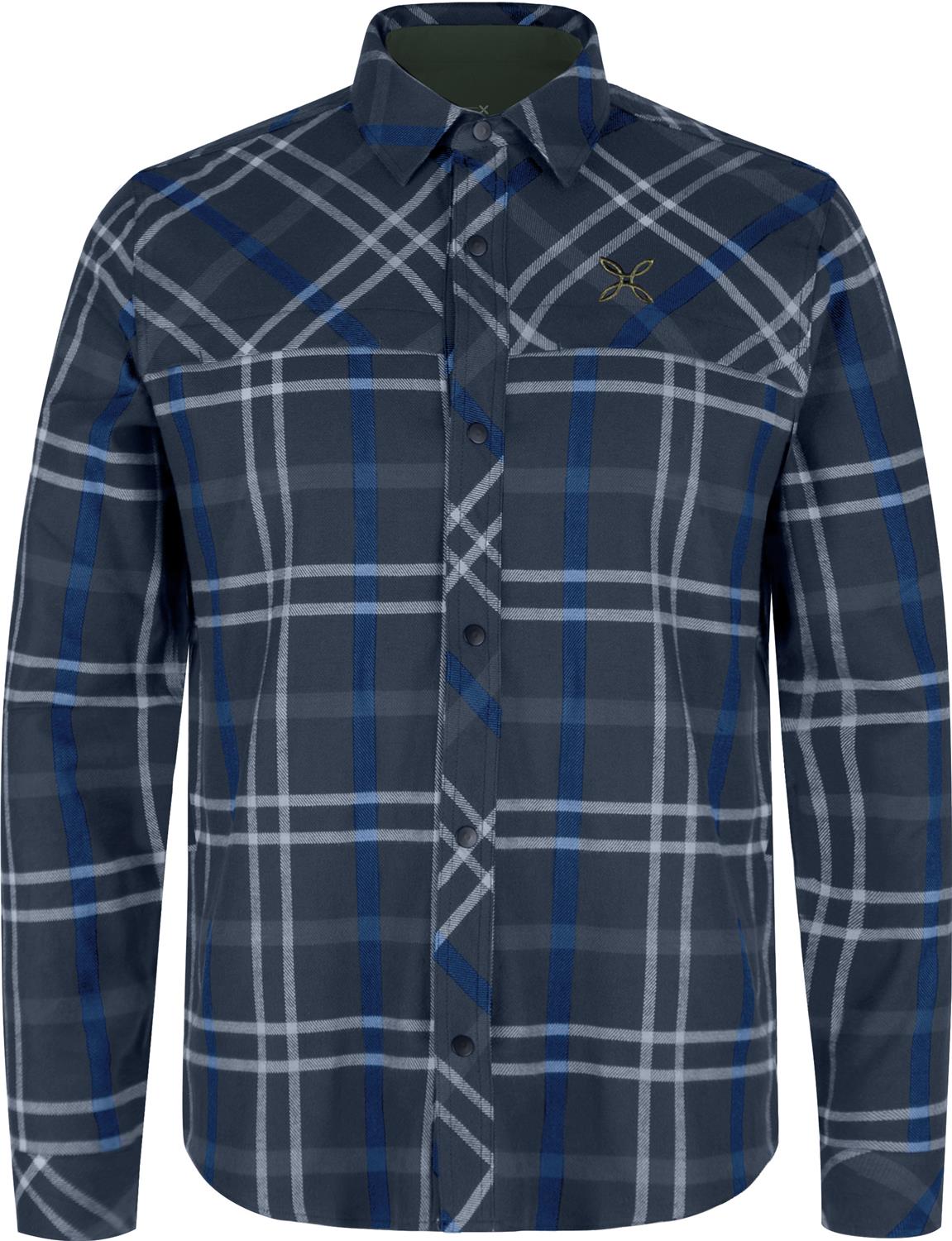 Montura - CHECK SHIRT — BLUEBERRY — Vista frontale 1
