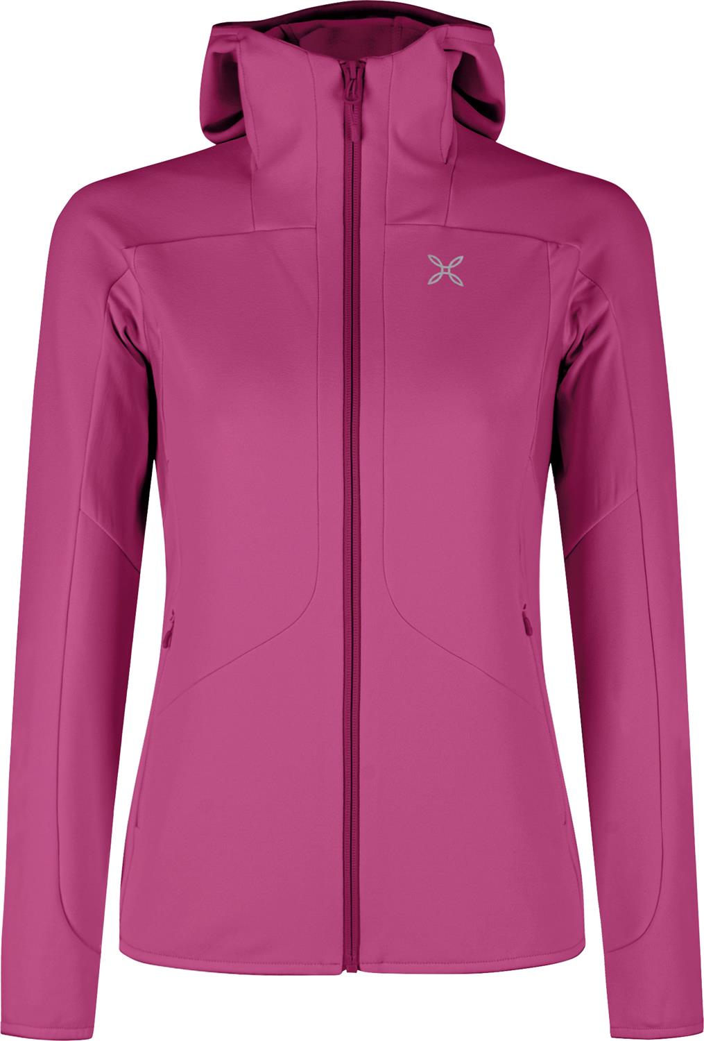 Montura - SMOOTH 2 HOODED MAGLIA WOMAN — BATON ROUGE/VINACCIA — Vista frontale 1