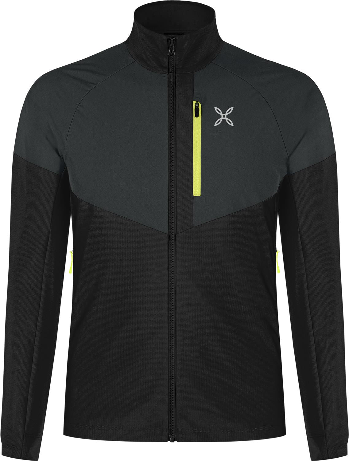 Montura - SPITZE 2 MAGLIA — BLACK/SUNNY LIME — Vista frontale 1