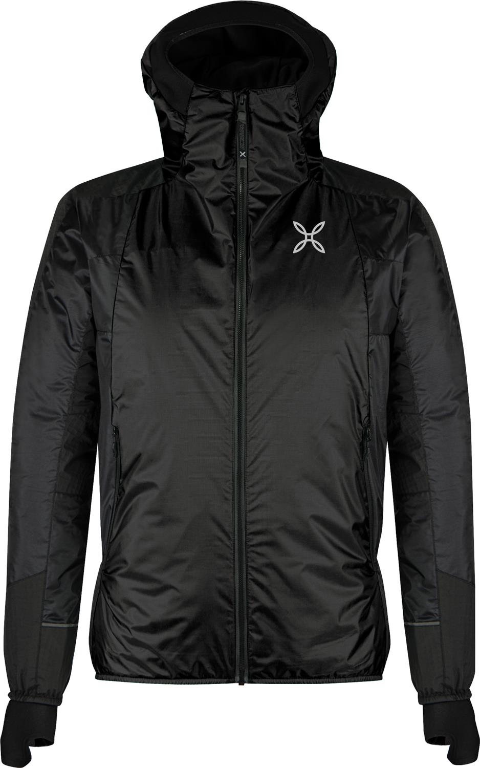 Montura - SKISKY EVO HOODED JACKET — BLACK — Vista frontale 1
