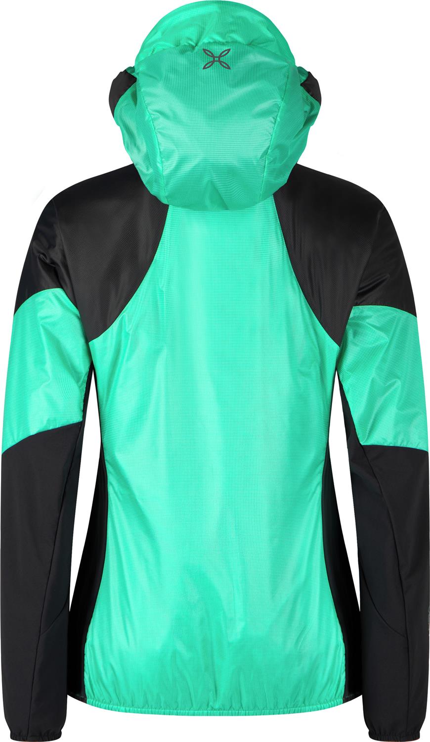 Montura - VERTIGO COMF. HOODED JKT WOM. — BRIGHT TEAL — Vista posteriore 3