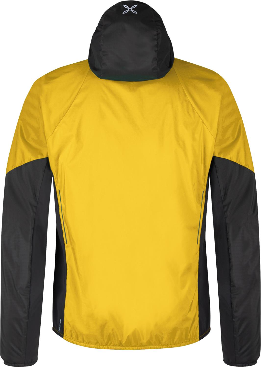 Montura - TRACCIA OCTA HOODED JACKET — MUSTARD — Vista posteriore 3