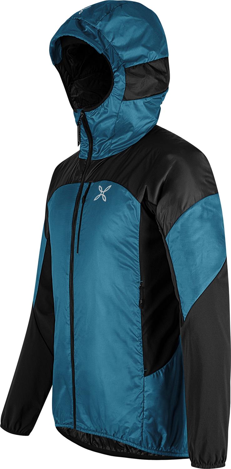 Montura - VERTIGO COMFORTEMP HOODED JKT — STEEL BLUE — Immagine 2