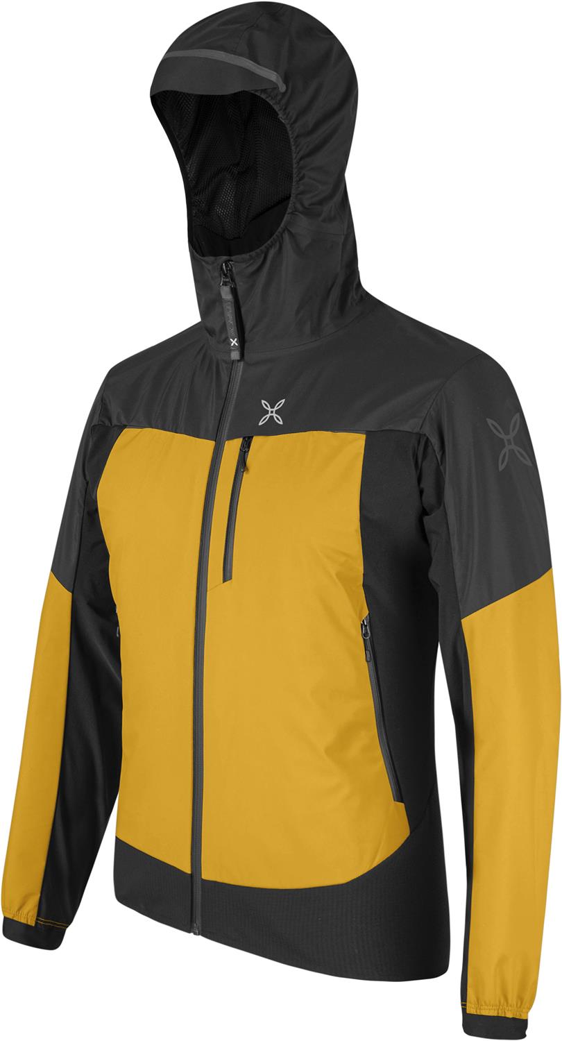 Montura - AIR ACTION HYBRID JACKET — GOLD/BLACK — Immagine 2