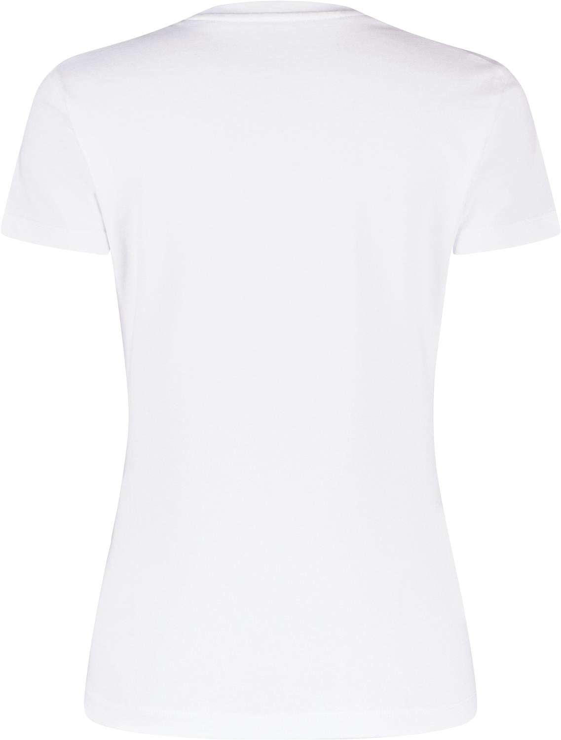 Montura - BASIC LOGO T-SHIRT WOMAN — WHITE — Vista posteriore 2