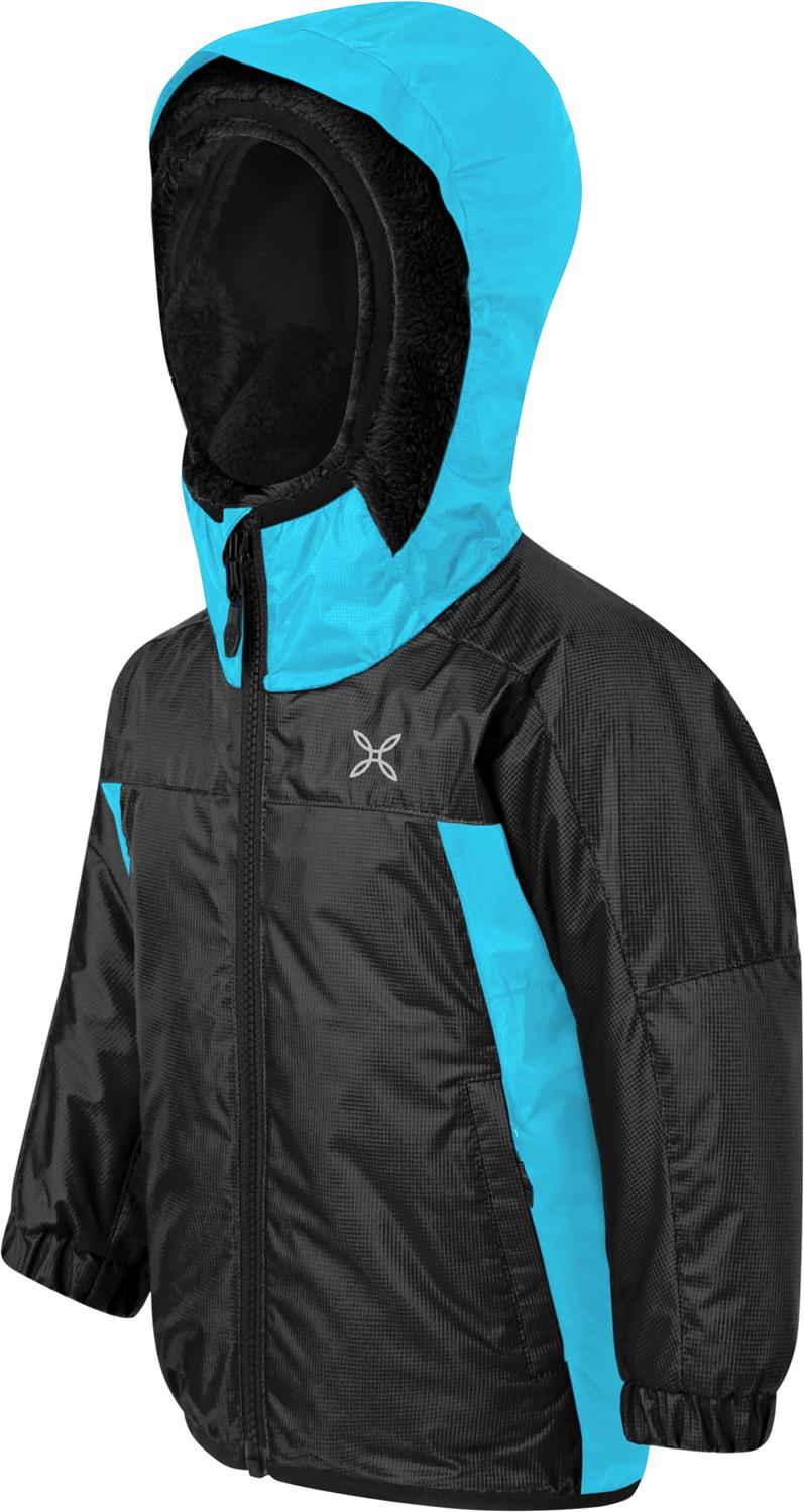 Montura - SNOW 2 JACKET BABY — BLACK/TURQUOISE — Immagine 2