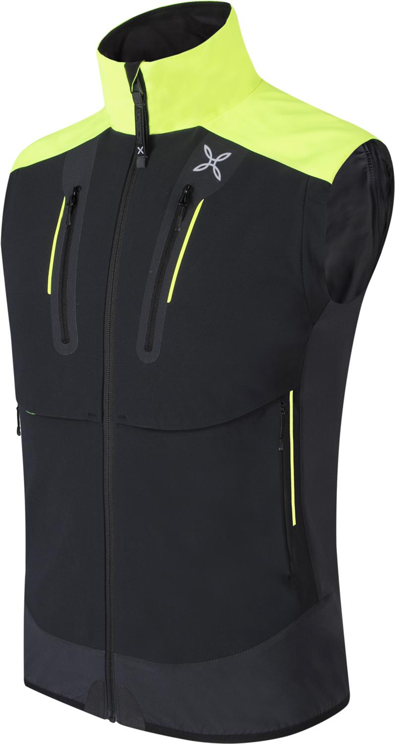 Montura - BRAVE 3 JACKET — BLACK/GIALLO FLUO — Immagine 2