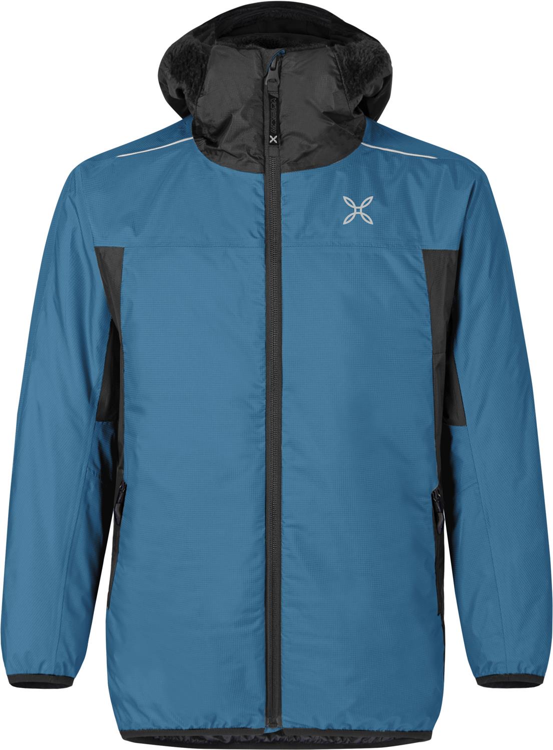 Montura - NEVIS 2 JACKET KIDS — STEEL BLUE — Vista frontale 1