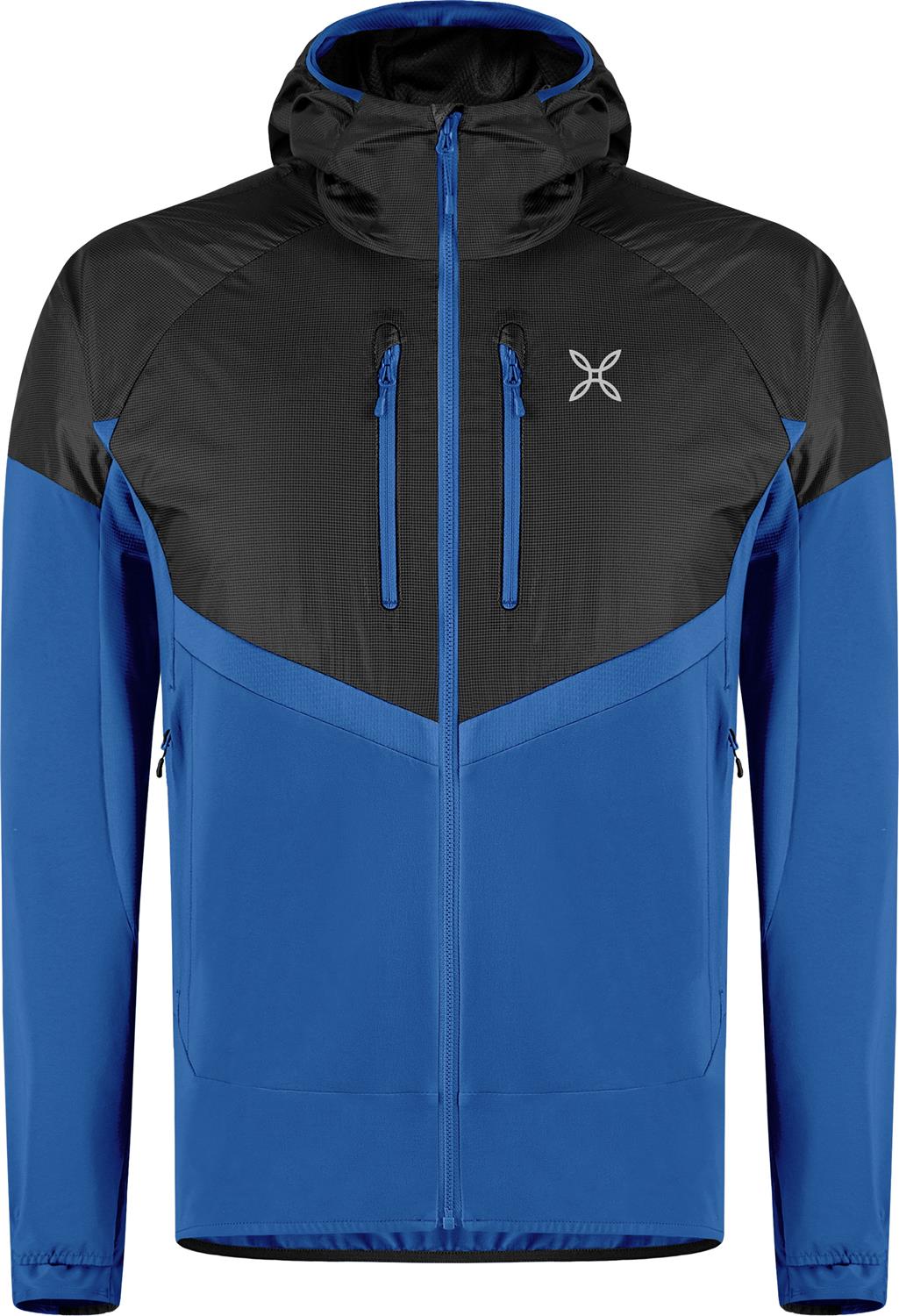 Montura - SPITZE HYBRID JACKET — B.BLUE — Vista frontale 1