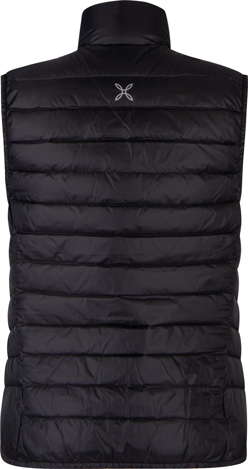 Montura - BREEZE DUVET VEST WOMAN — BLACK — Vista posteriore 3