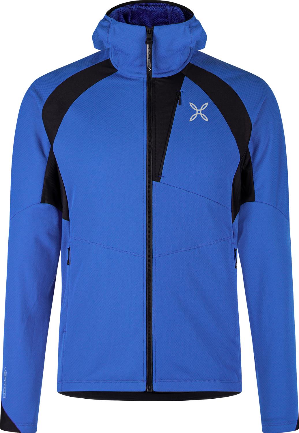Montura - VERTIGO OCTA HOODED MAGLIA — B.BLUE — Vista frontale 1