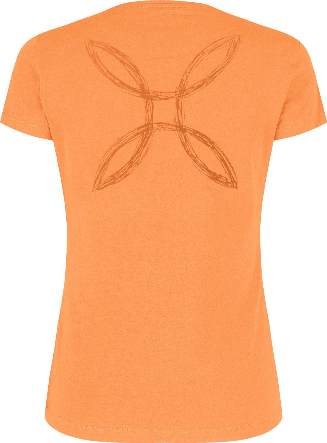 Montura - PENCIL LOGO T-SHIRT WOMAN — MELON — Vista posteriore 2