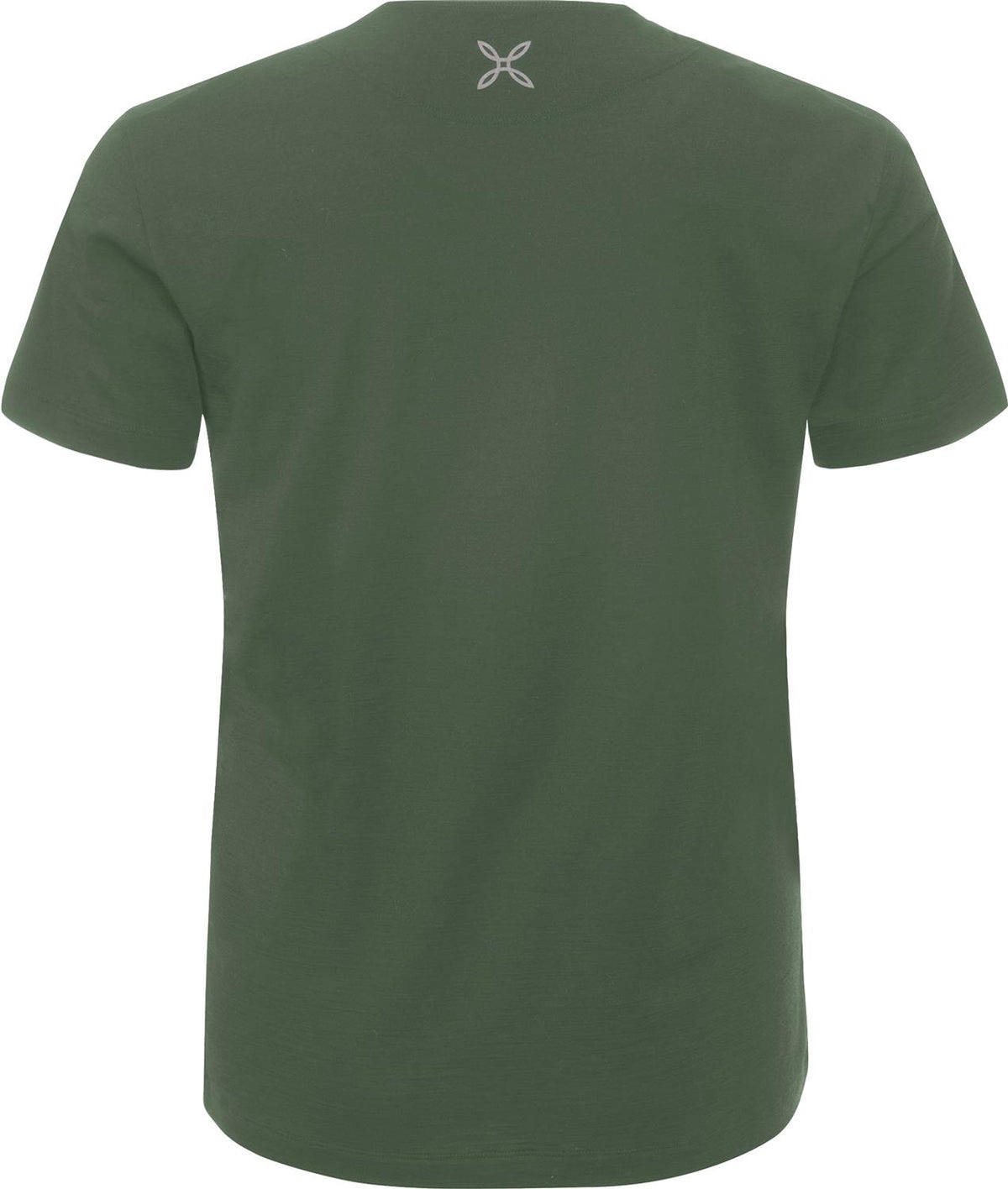 Montura - LOGO MERINO T-SHIRT — VERDE SALVIA — Vista posteriore 2