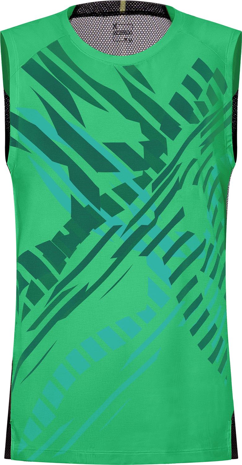 Montura - SHADOW GRAPHIC CANOTTA — VIBE GREEN — Vista frontale 1