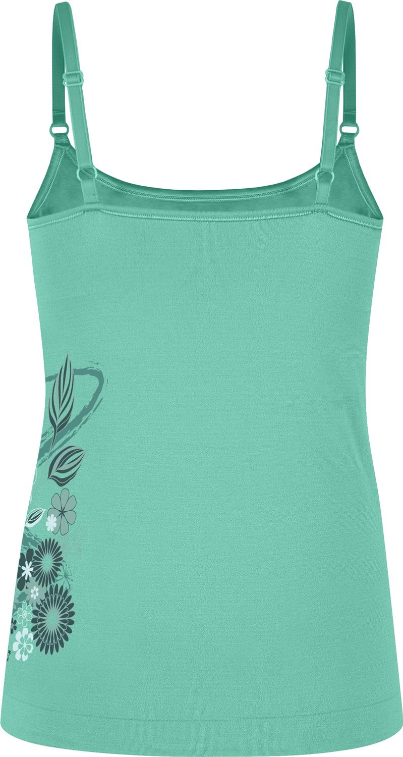 Montura - FLOWER SEAMLESS CANOTTA WOMAN — CARE BLUE — Vista posteriore 2