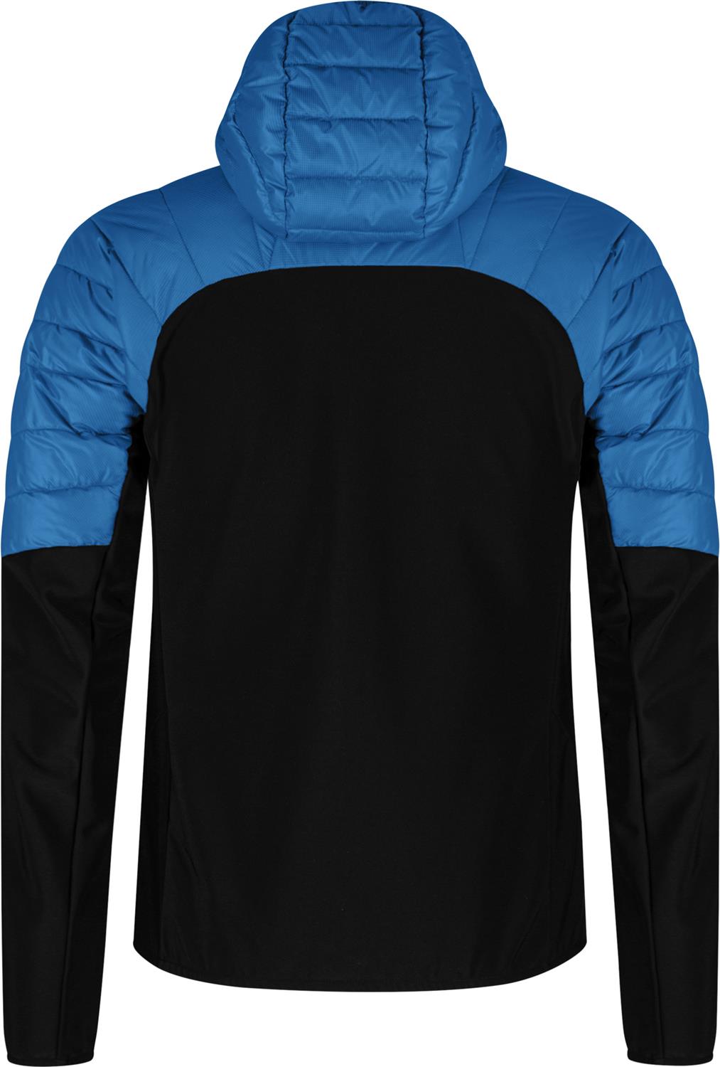 Montura - PEAK HYBRID HOODED JACKET — B.BLUE — Vista posteriore 3