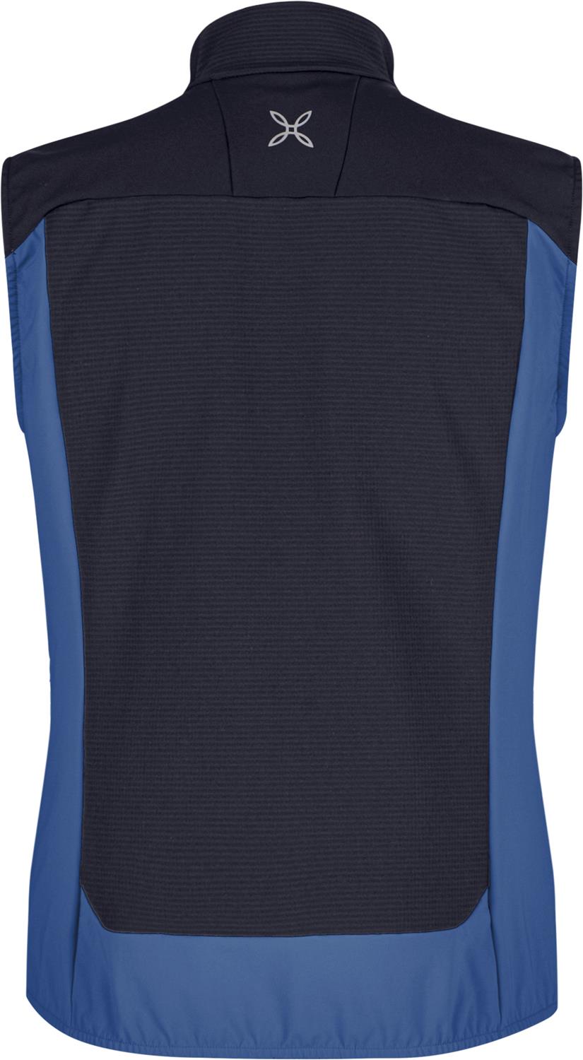 Montura - DOLOMITI WIND VEST — GRAPHITE BLUE/B.BLUE — Vista posteriore 2