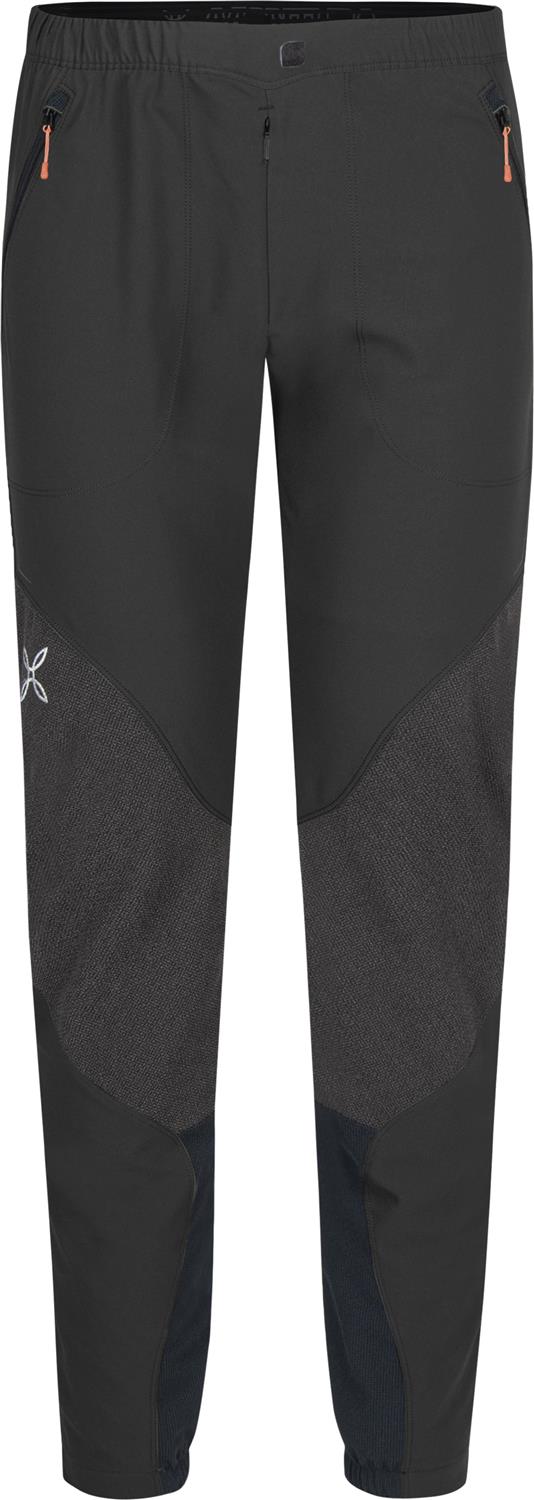 Montura - VERTIGO 2.0 PANTS — BLACK/ORANGE — Vista frontale 1