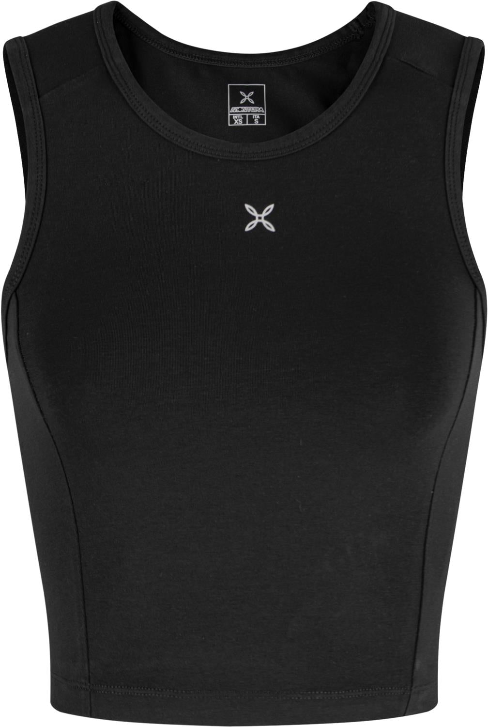 Montura - SHIVA TANK TOP WOMAN — BLACK — Vista frontale 1