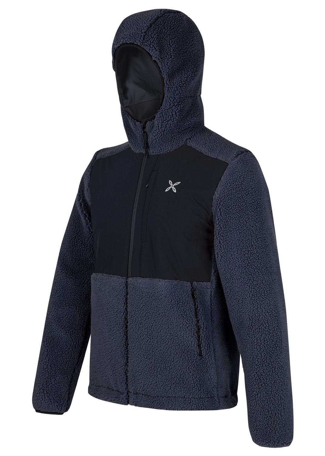 Montura - SHERPA RIPSTOP HOODED MAGLIA — GRAPHITE BLUE — Immagine 2