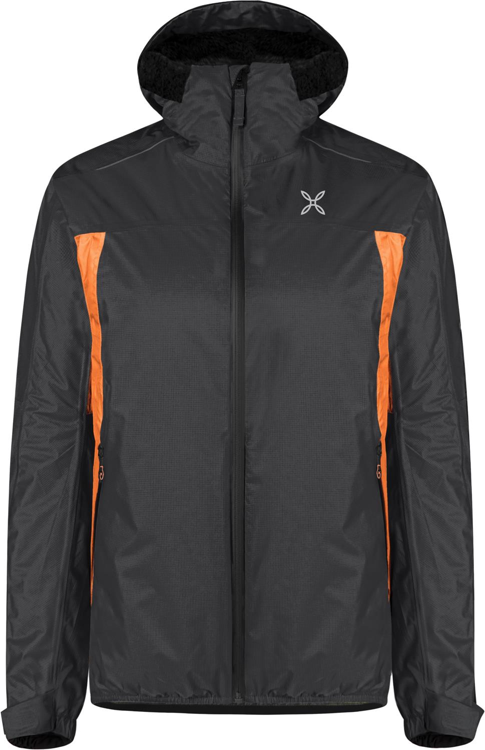 Montura - NEVIS 2.0 JACKET WOMAN — ANTRACITE/MELON — Vista frontale 1