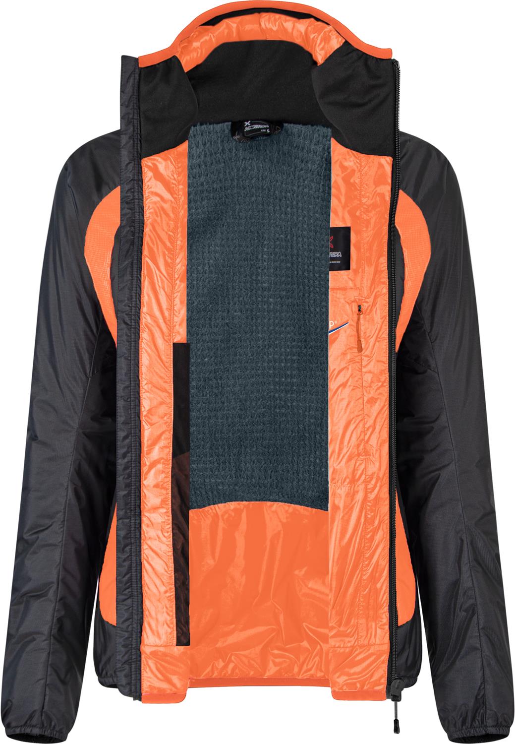 Montura - VULCAN 2.0 JACKET WOMAN — ANTRACITE/MELON — Immagine 4