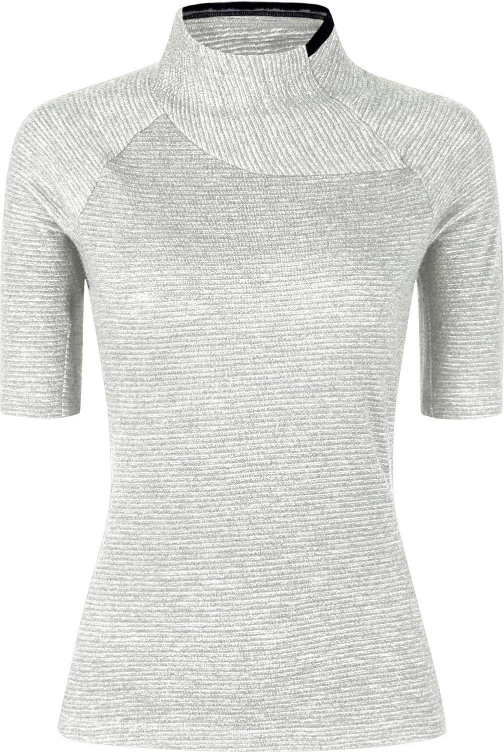 Montura - VERSANTE MERINO T-SHIRT WOMAN — OXFORD TAN — Vista frontale 1