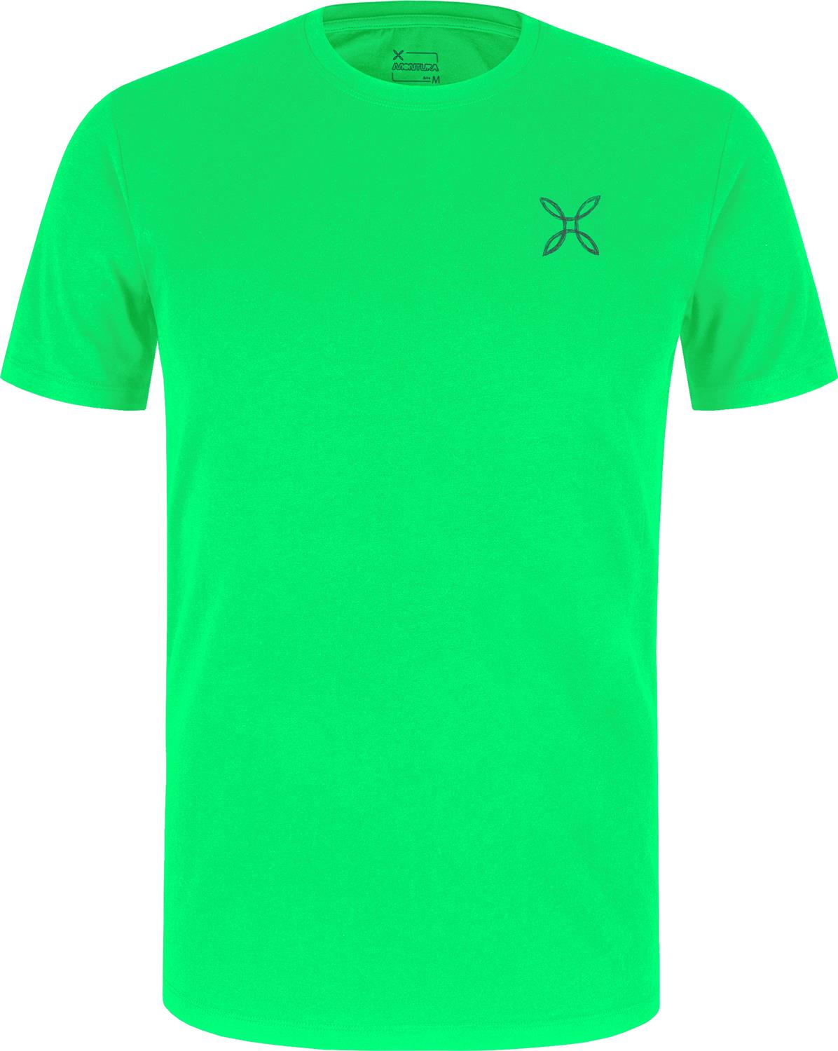 Montura - PENCIL LOGO T-SHIRT — VIBE GREEN — Vista frontale 1