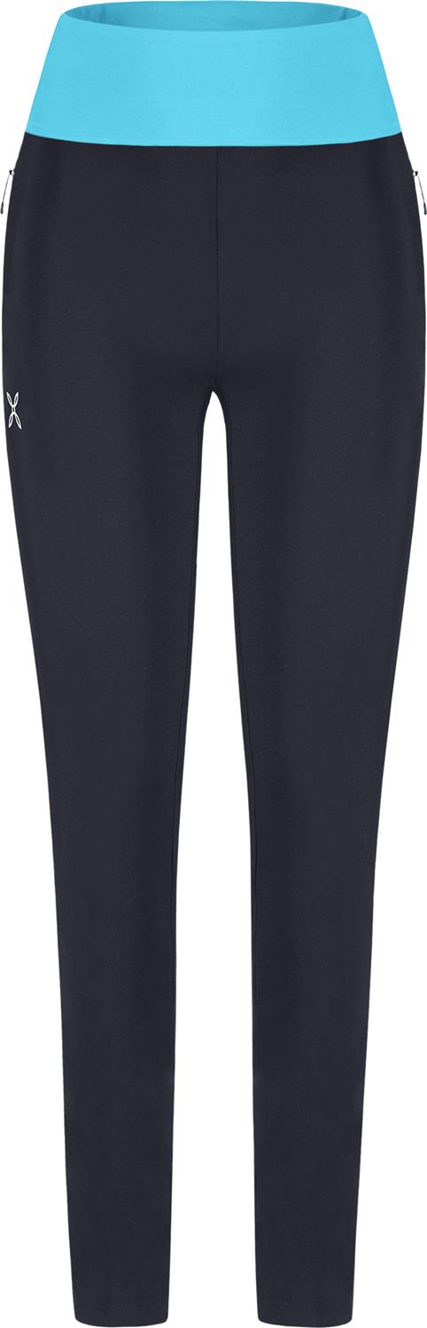 Montura - ANDROMEDA 2 PANTS WOMAN — BLACK/TURQUOISE — Vista frontale 1