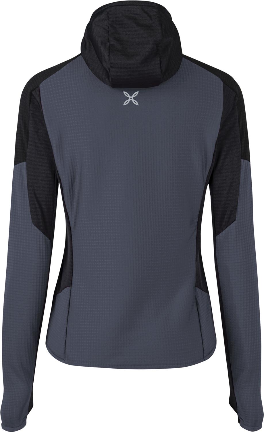 Montura - STRETCH COLOR 2 MAGLIA WOMAN — GRAPHITE BLUE — Vista posteriore 3