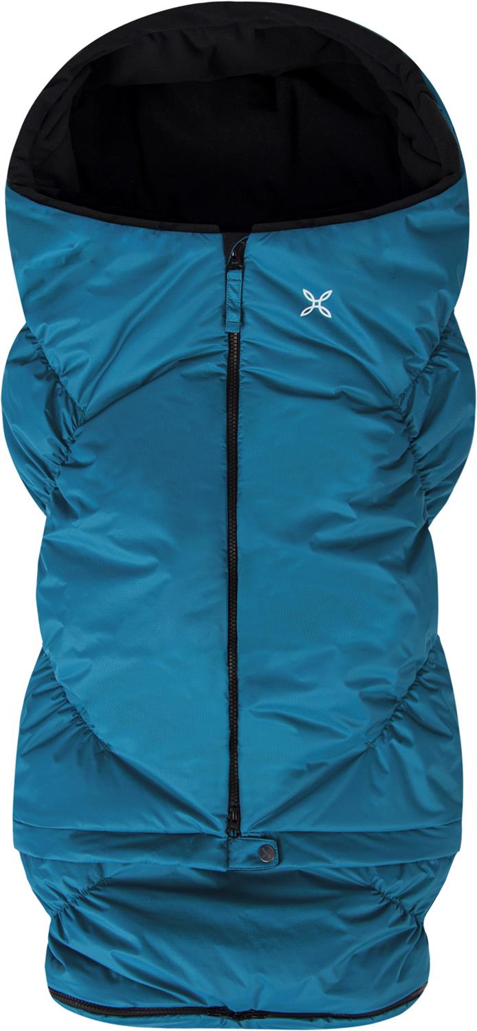 Montura - CONVERT SLEEPING BAG BABY — BLU OTTANIO — Vista frontale 1