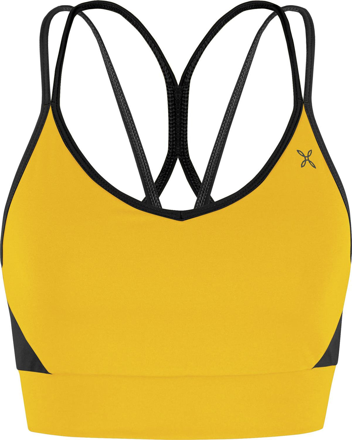 Montura - CRIMP CROSS BRA WOMAN — MUSTARD — Vista frontale 1