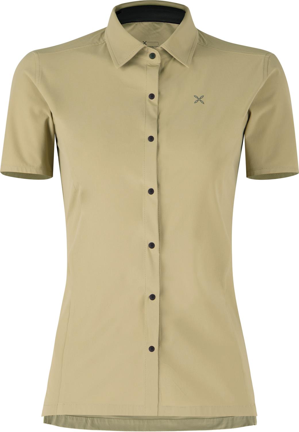 Montura - SOLID S/S SHIRT WOMAN — DESERT BEIGE — Vista frontale 1