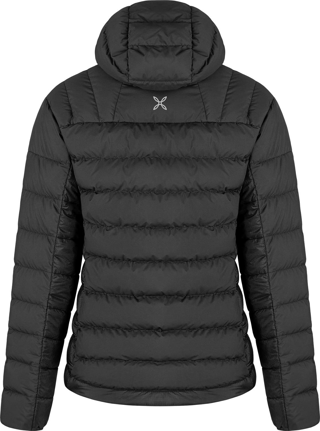 Montura - RENON HOODED DUVET WOMAN — BLACK — Vista posteriore 3