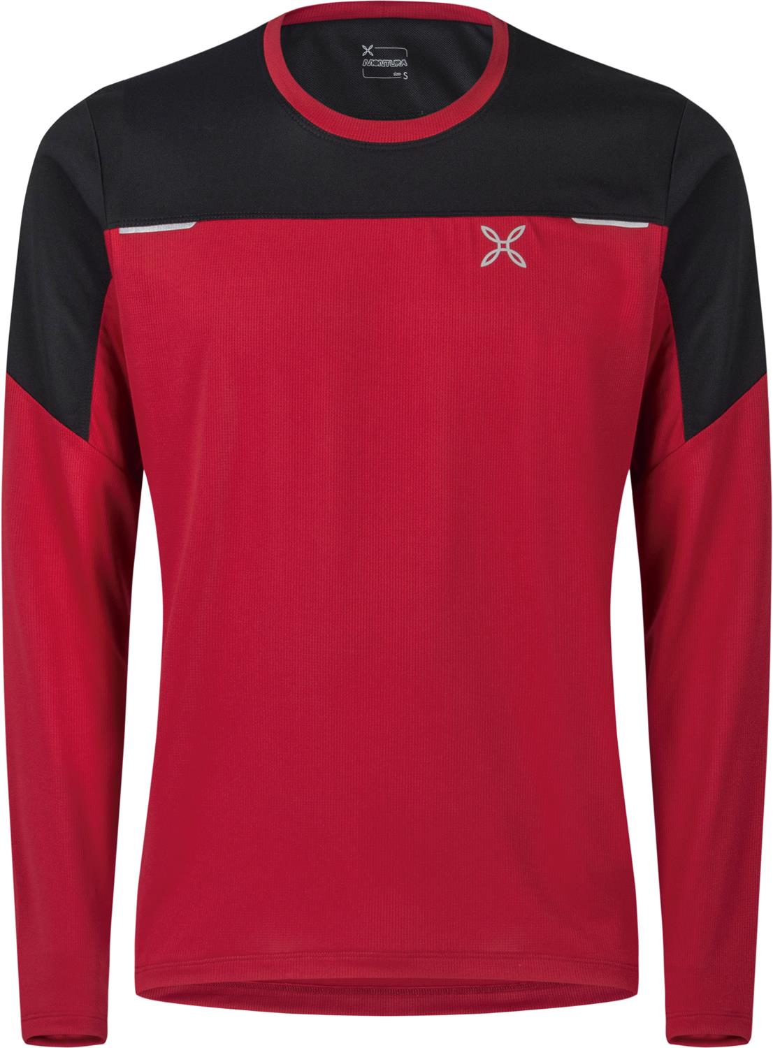 Montura - HIGH MAGLIA — ROSSO/BLACK — Vista frontale 1