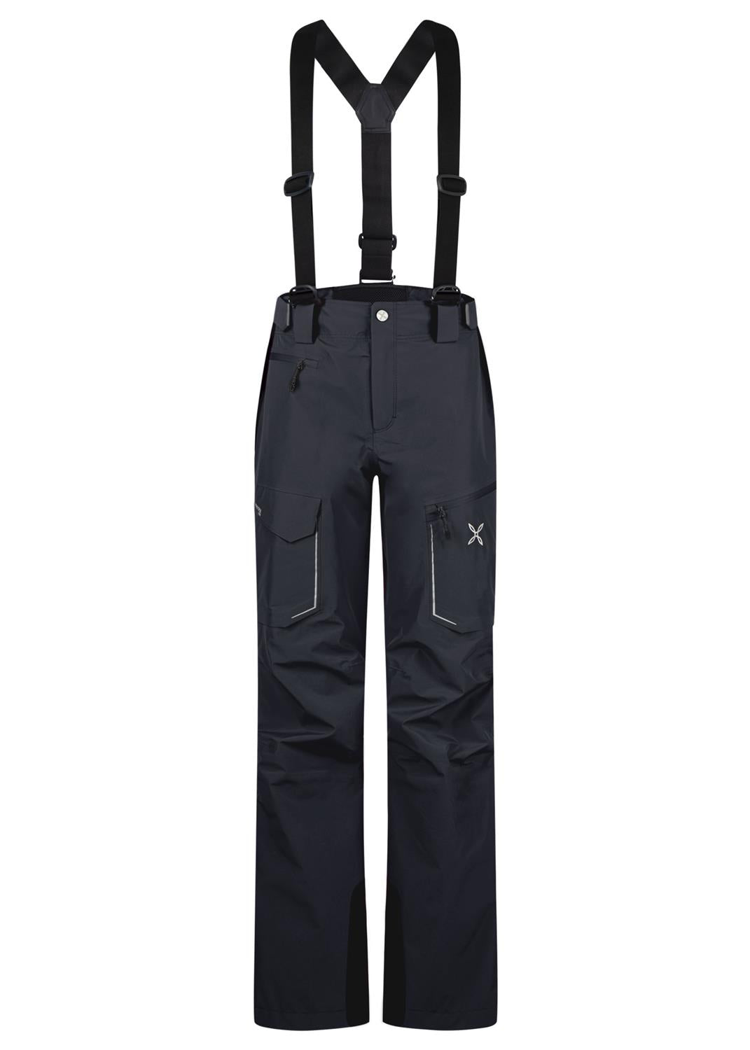 Montura - CLIFF COVER PANTS WOMAN — BLACK — Vista frontale 1