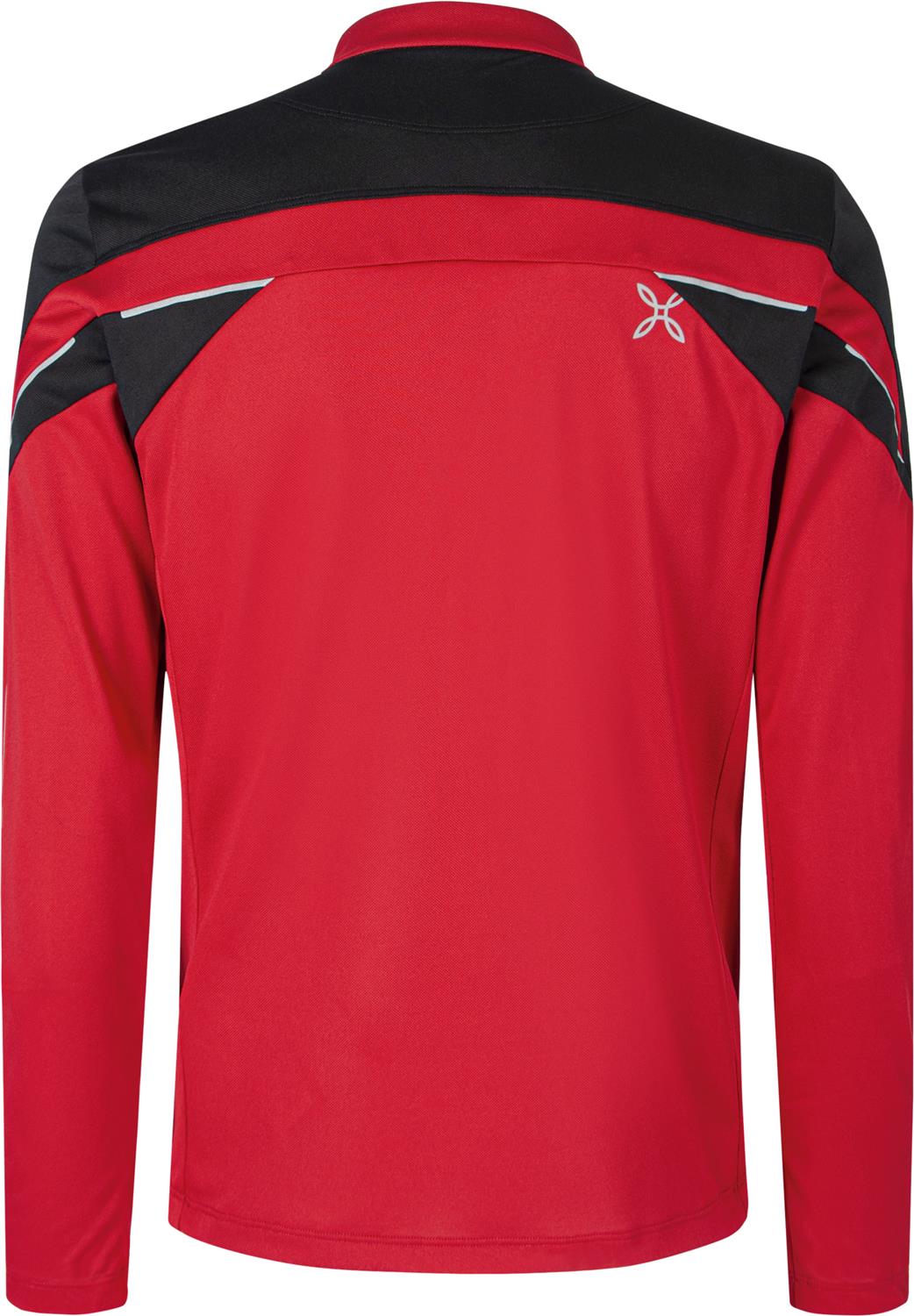 Montura - HIGH ZIP 2 MAGLIA — ROSSO/BLACK — Vista posteriore 3