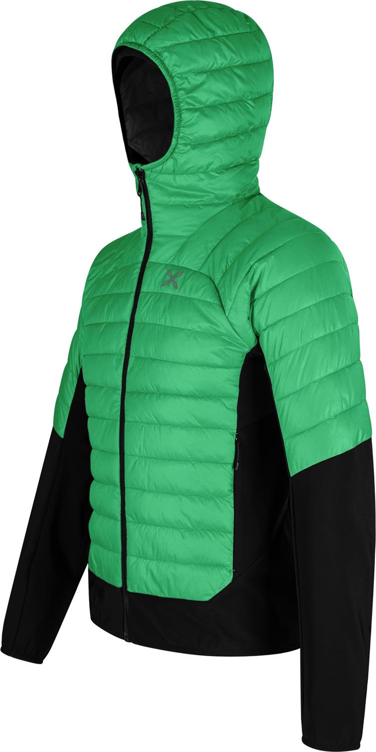 Montura - PEAK HYBRID HOODED JACKET — VIBE GREEN — Immagine 2