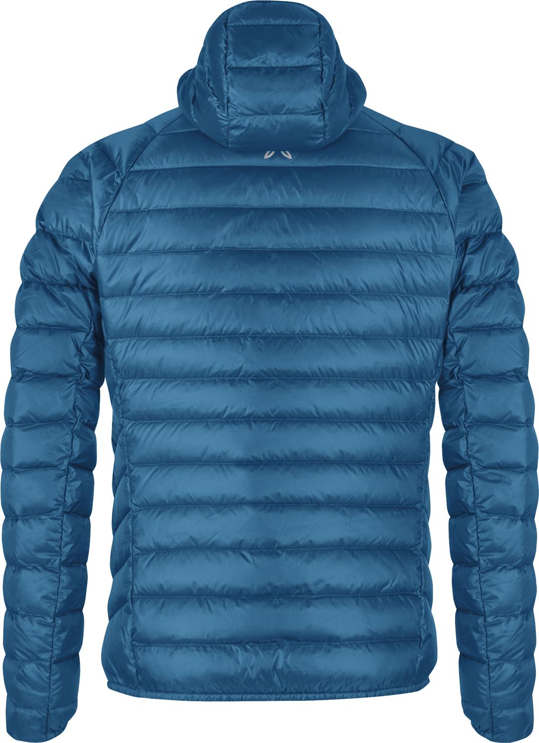 Montura - BREEZE HOODED DUVET JACKET — STEEL BLUE — Vista posteriore 3