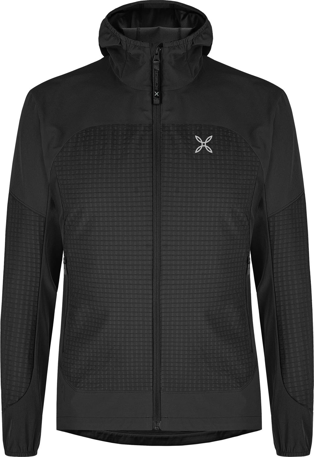 Montura - SEED HOODED JACKET — BLACK — Vista frontale 1